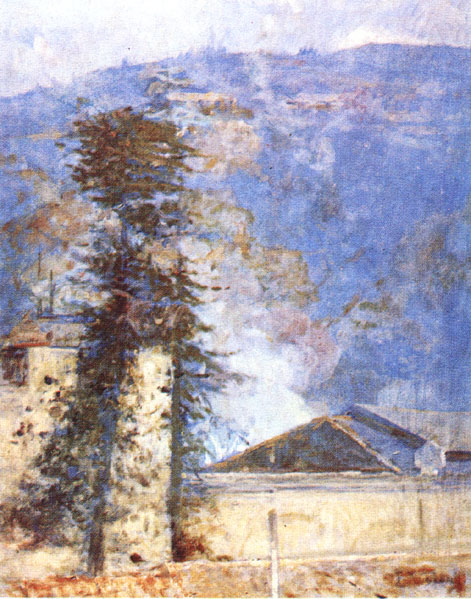 Morro de Santo Antônio, 1926, Eliseu Visconti
