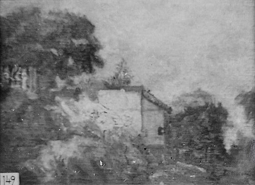Morro de Santo Antônio, 1925, Eliseu Visconti
