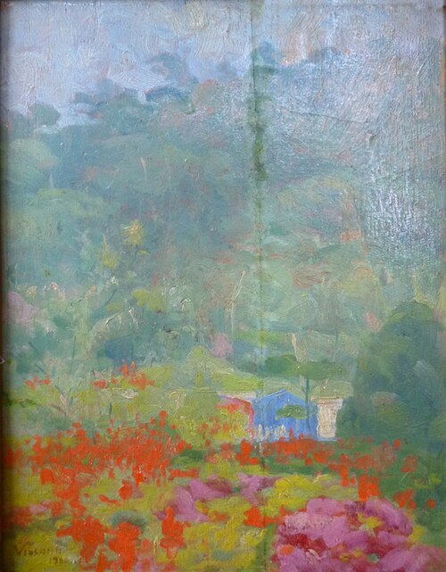 Portão do meu jardim, 1940, Eliseu Visconti