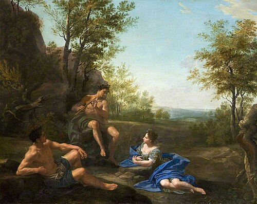 Pastoral Landscape with Figures, , Donato Creti