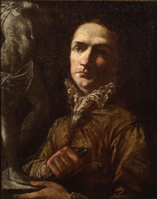 Portrait of the sculptor Giuseppe Maria Mazza, 1705, Donato Creti