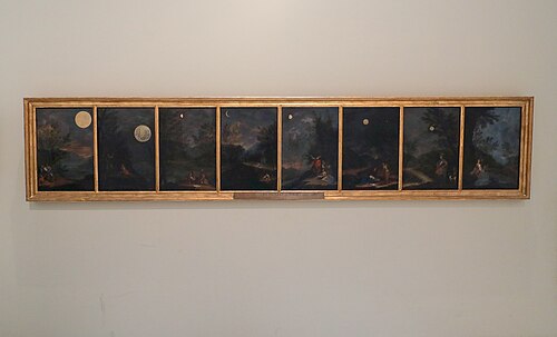 Observations astronomiques, 1711, Donato Creti