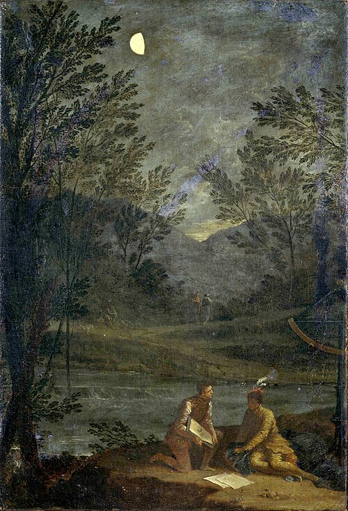Observations astronomiques : Mercure, 1711, Donato Creti