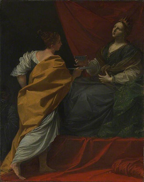 Artemisia drinking the Ashes of Mausolus, 1713, Donato Creti