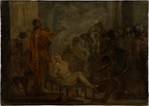 The Martyrdom of Saint Lawrence, 1650, Donato Creti