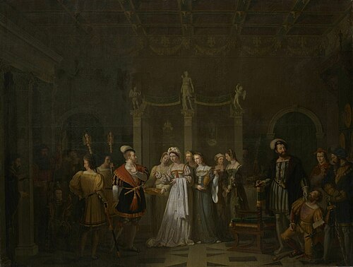 L'Anneau de l'empereur Charles Quint, 1810, Pierre Révoil