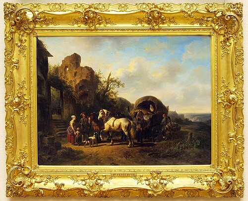 De Pleisterplaats, 1847, Wouterus Verschuur