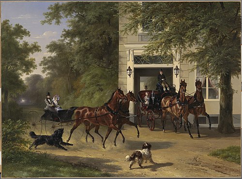 August Belmont and Isabel Perry, 1854, Wouterus Verschuur
