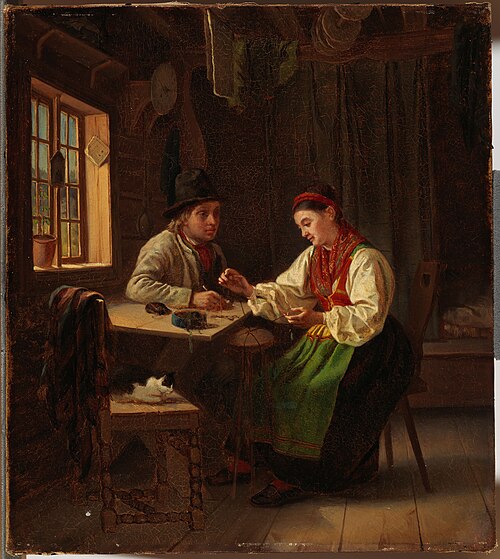 Swedish Folks, 1867, Karl Emanuel Jansson