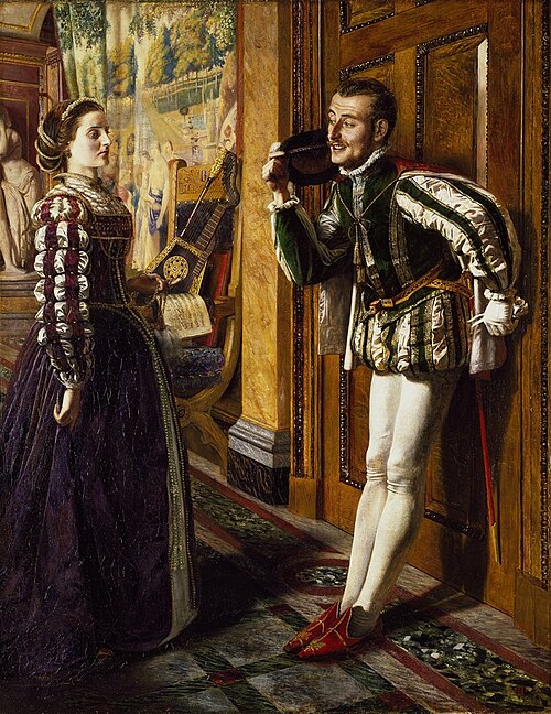 Katherine and Petruchio, 1855, Robert Braithwaite Martineau