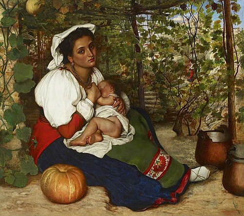 A Woman of San Germano, 1864, Robert Braithwaite Martineau