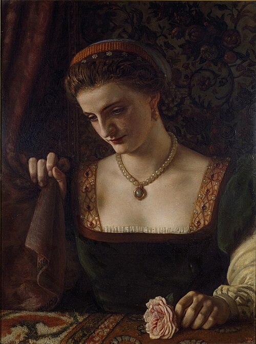 The Knight's Guerdon, 1864, Robert Braithwaite Martineau