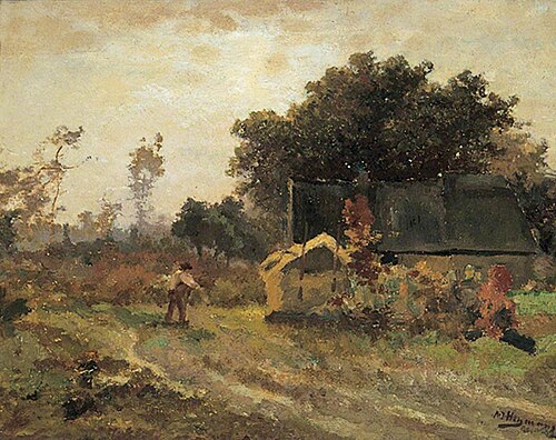 Towards Evening, Campine, Belgium, , Adrien-Joseph Heymans