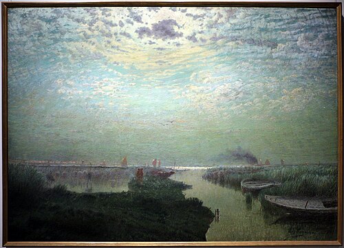 Ciel lunaire, 1907, Adrien-Joseph Heymans