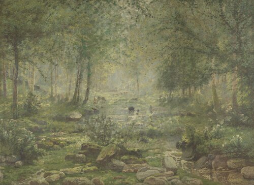 Woodland near Bertogne, 1875, Adrien-Joseph Heymans