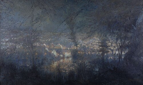 Houffalize le soir, , Adrien-Joseph Heymans