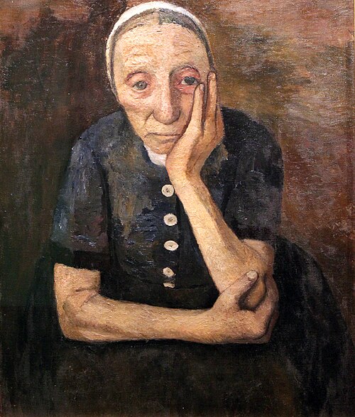 Old Peasant Woman, 1903, Paula Modersohn-Becker