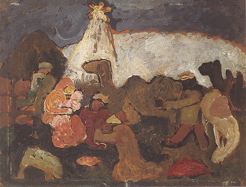 L’adoration des mages, 1907, Paula Modersohn-Becker