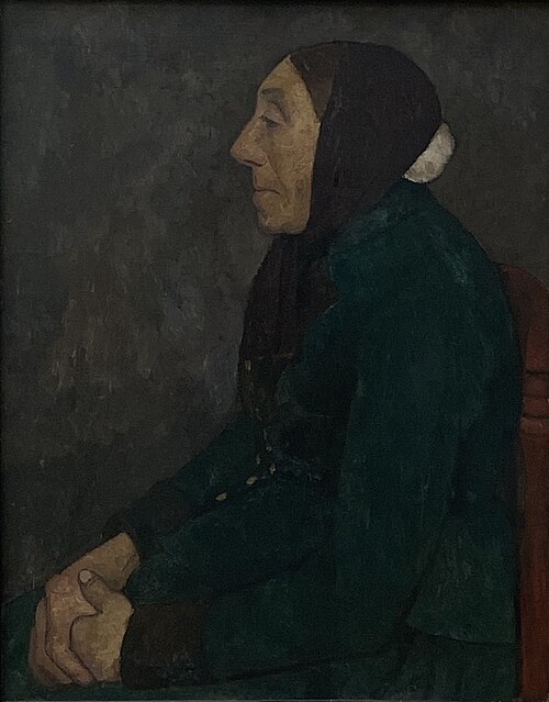 Oude boerin, 1903, Paula Modersohn-Becker