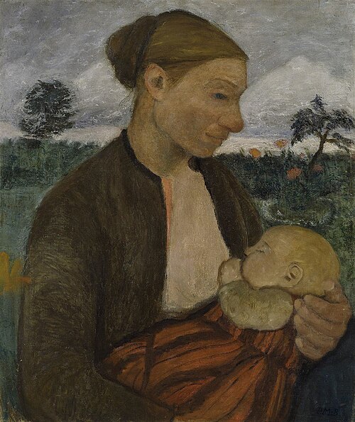 Mother and Child, 1903, Paula Modersohn-Becker
