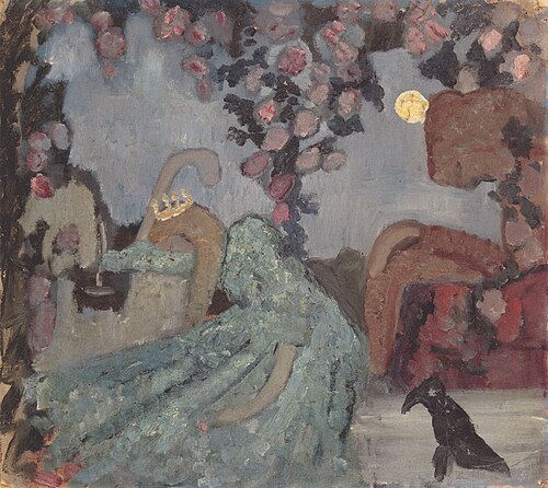 Fairytale picture Sleeping Beauty, 1904, Paula Modersohn-Becker