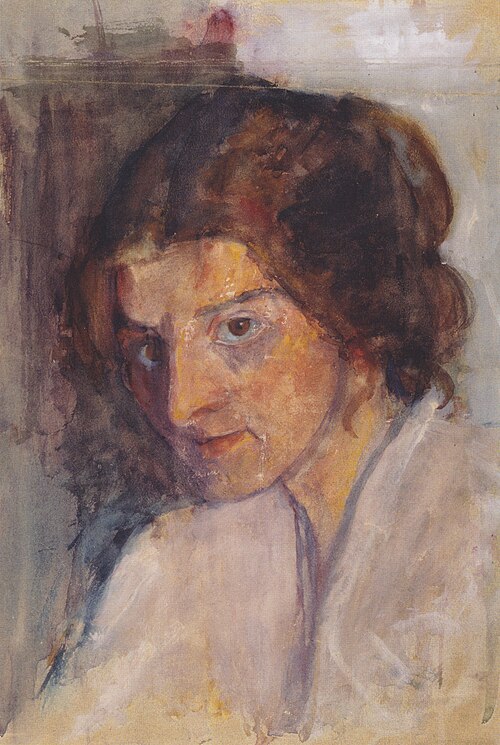 Autoportrait, 1897, Paula Modersohn-Becker