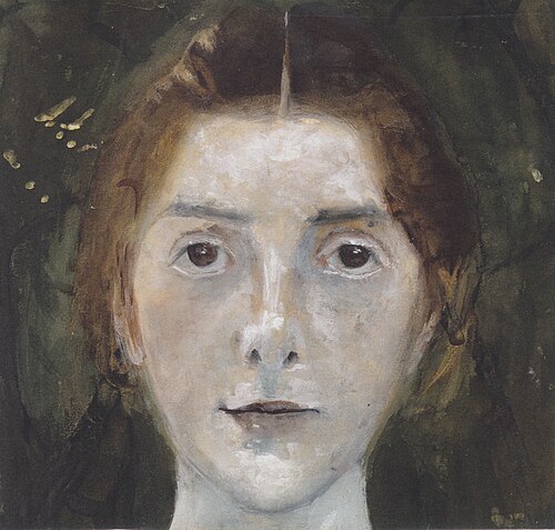 Autoportrait, 1897, Paula Modersohn-Becker