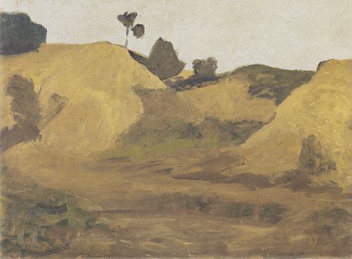 Landschaft am Weyerberg, 1899, Paula Modersohn-Becker