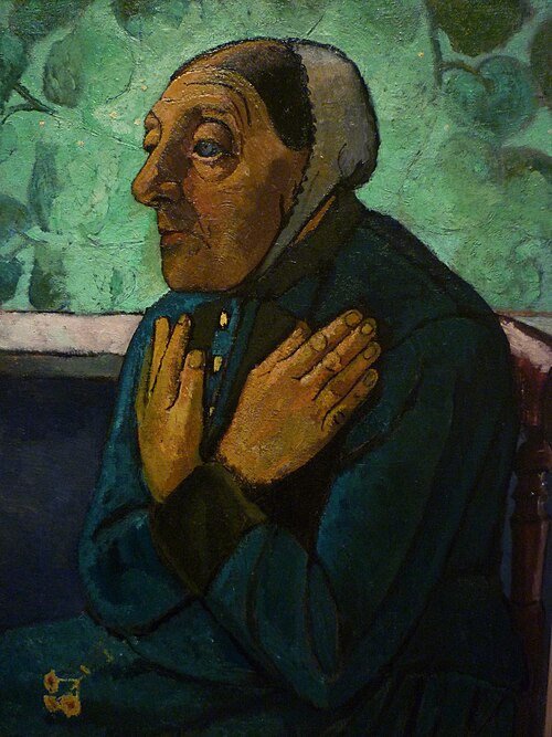 Old Peasant Woman, 1907, Paula Modersohn-Becker