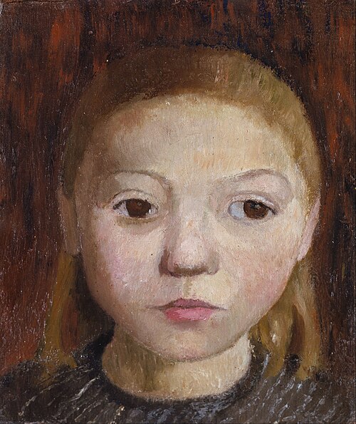 Head of a Girl, 1906, Paula Modersohn-Becker