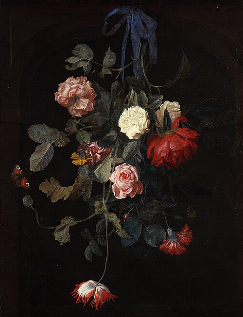 Flowerpiece, 1680, Rachel Ruysch