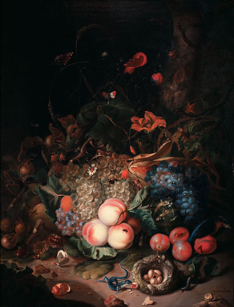 Nature morte, , Rachel Ruysch