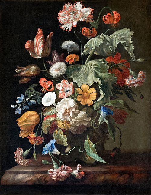 Still-Life with Flowers, 1750, Rachel Ruysch