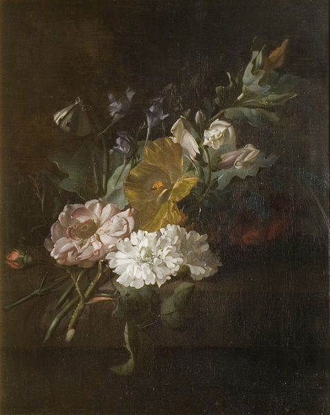 A spray of flowers, 1690, Rachel Ruysch