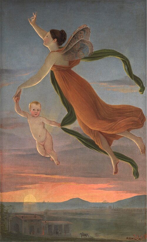 Allegory of Dusk, 1819, José de Madrazo y Agudo