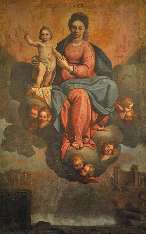 Our Lady of the Snow, 1610, Bernardo Castello
