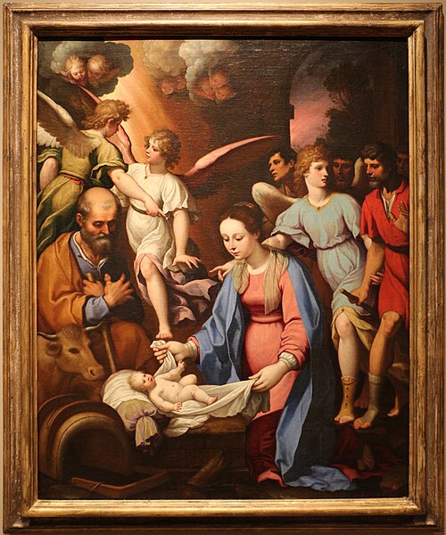 Nativité, , Bernardo Castello