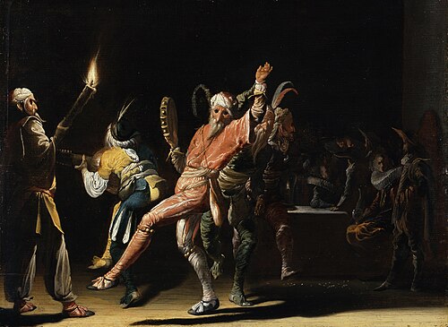 Carnival Jesters, 1627, Willem Cornelisz. Duyster
