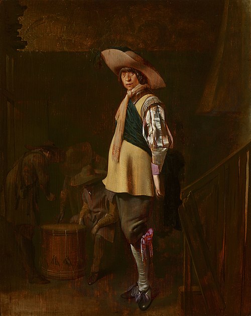 Un officier debout, 1630, Willem Cornelisz. Duyster