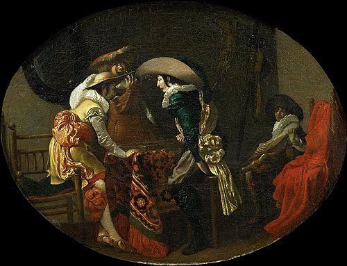 Les joueurs de tric-trac, 1625, Willem Cornelisz. Duyster