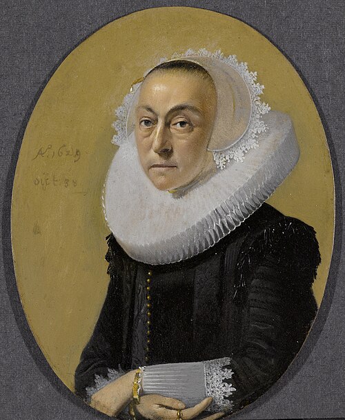 Portrait of a woman, 1629, Willem Cornelisz. Duyster