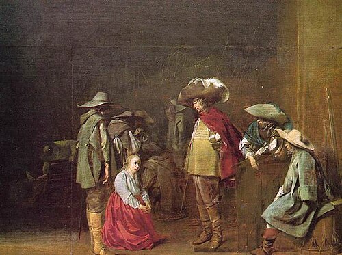 Les Maraudeurs, 1625, Willem Cornelisz. Duyster