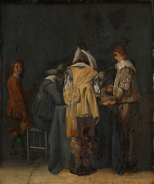 The Card Players, 1650, Willem Cornelisz. Duyster