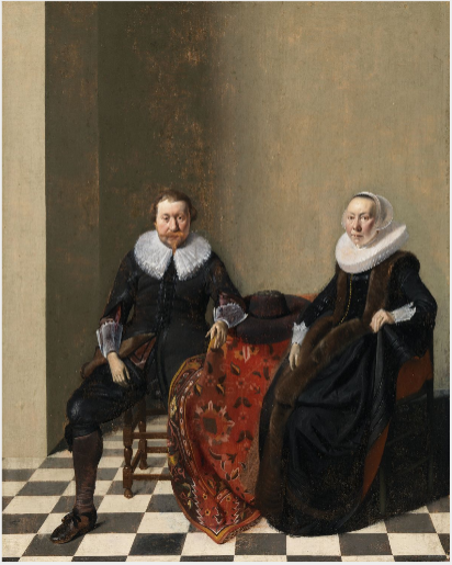Portrait of a Married Couple, , Willem Cornelisz. Duyster