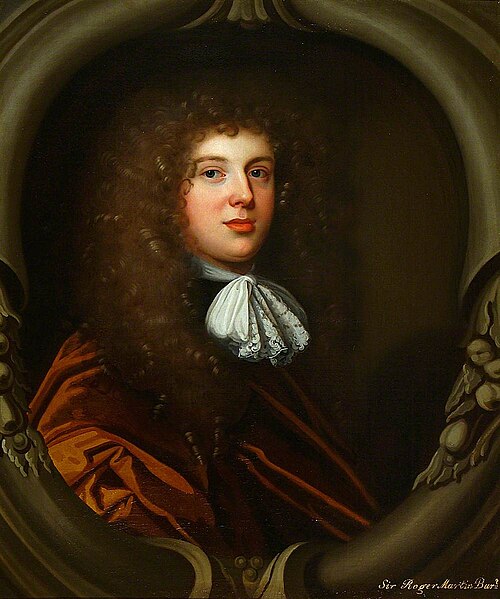 Sir Roger Martin (d.1739), Bt, 1650, Mary Beale