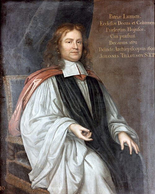 John Tillotson (1630–1694), Dean of Canterbury (1672–1689), 1675, Mary Beale