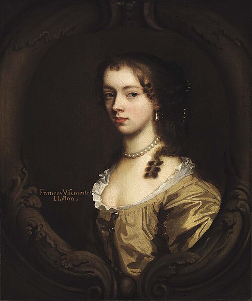 Viscountess Frances Hatton, 1664, Mary Beale