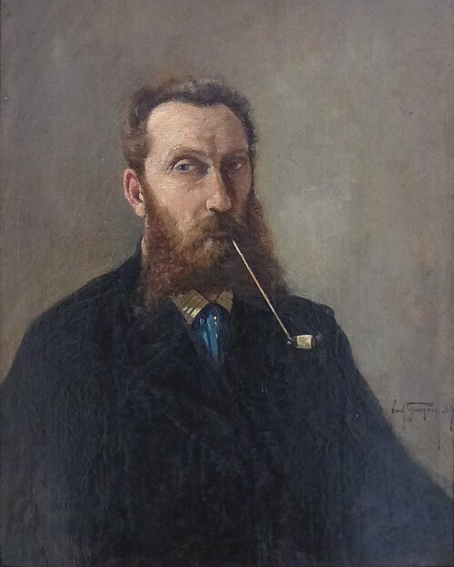 Autoportrait, 1869, Paul Guigou