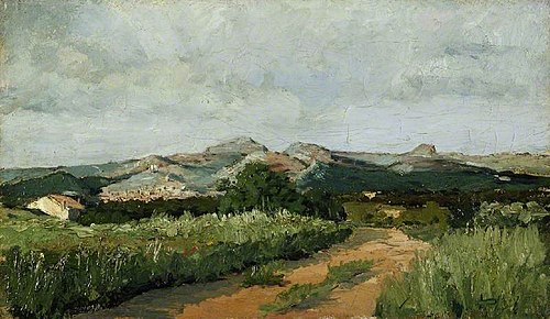 Paysage provençale, 1869, 1869, Paul Guigou