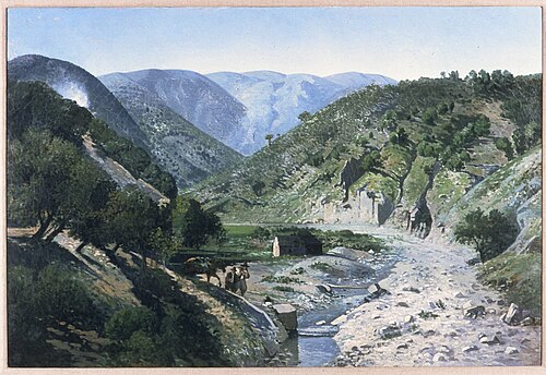 Landscape in Provence, 1869, Paul Guigou